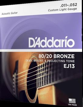 Daddario EJ13- Acoustic Guitar Strings